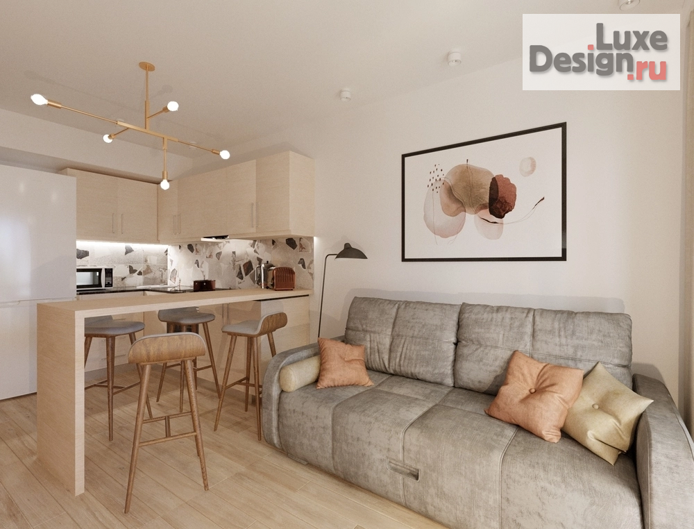 Дизайн интерьера квартиры "Апартаменты на побережье" (фото 6)