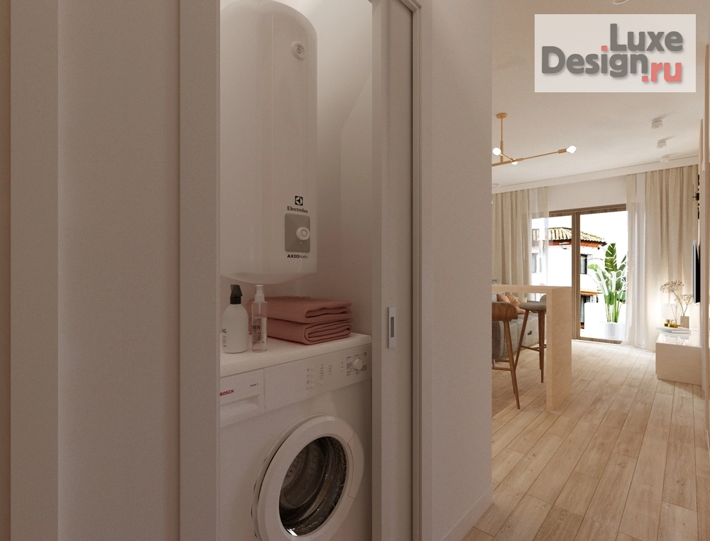 Дизайн интерьера квартиры "Апартаменты на побережье" (фото 5)