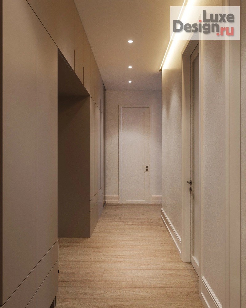 Дизайн интерьера трехкомнатной квартиры "Квартира ЖК Ever Москва 74 кв.м." (фото 13)