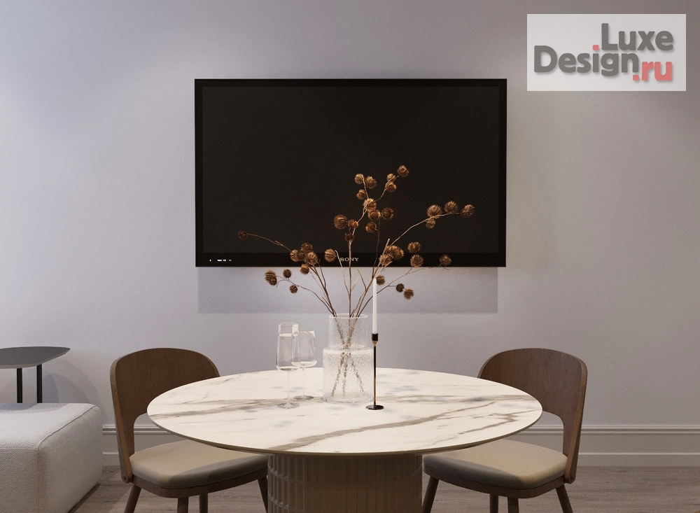 Дизайн интерьера трехкомнатной квартиры "Квартира ЖК Ever Москва 74 кв.м." (фото 5)