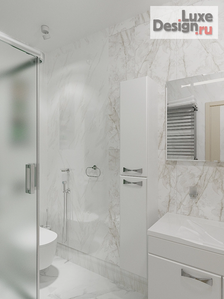 Дизайн интерьера трехкомнатной квартиры "Квартира в Анкудиновском парке" (фото 18)