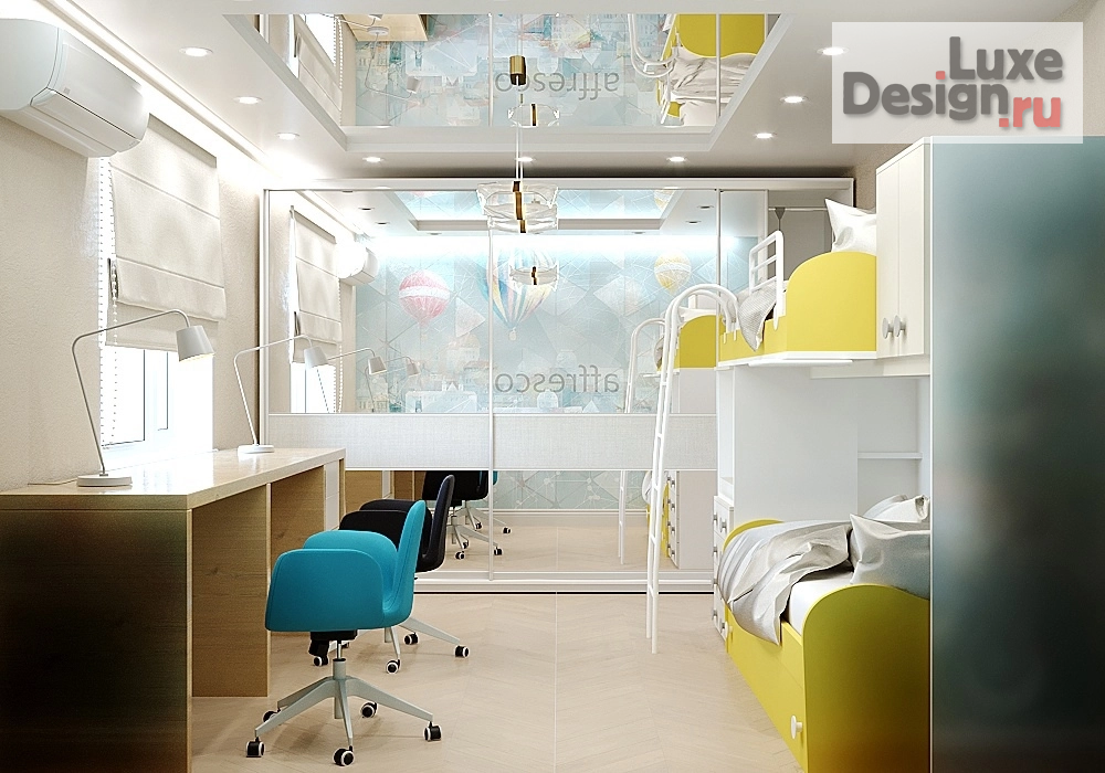 Дизайн интерьера трехкомнатной квартиры "Квартира 70 м" (фото 3)