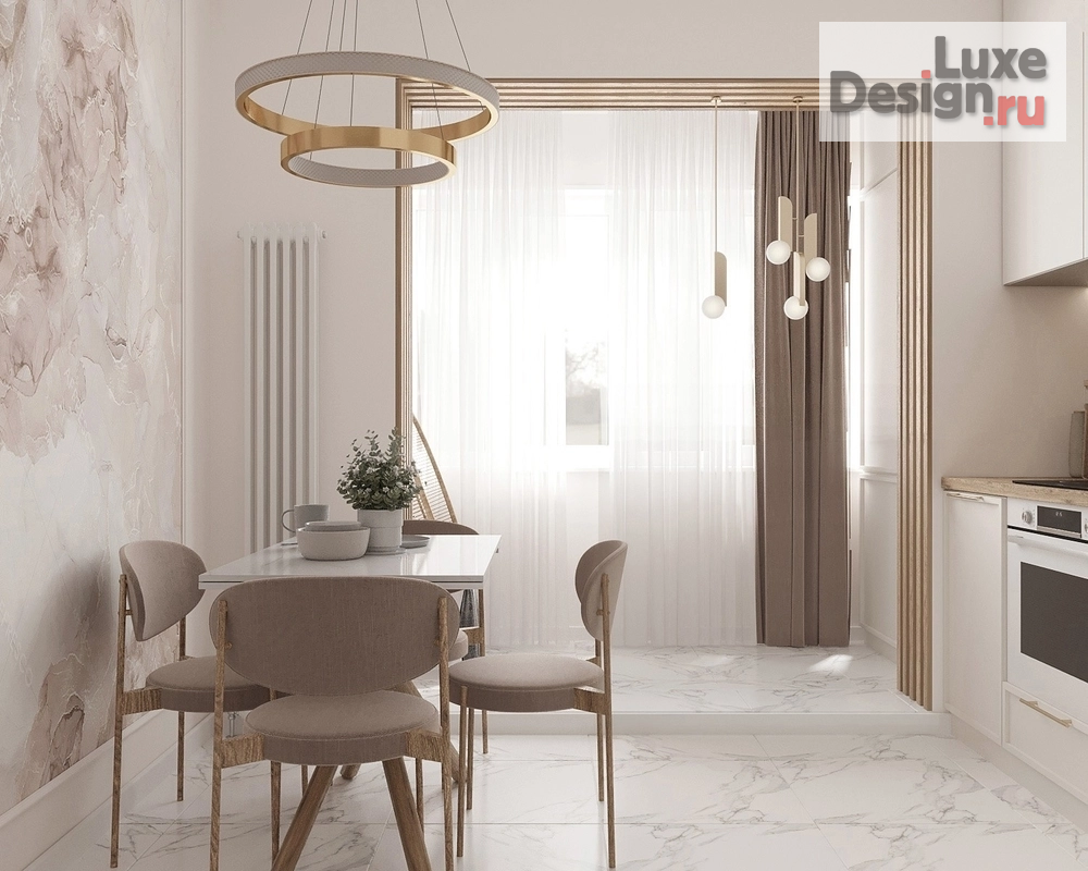 Дизайн интерьера трехкомнатной квартиры "Дизайн квартиры " (фото 5)