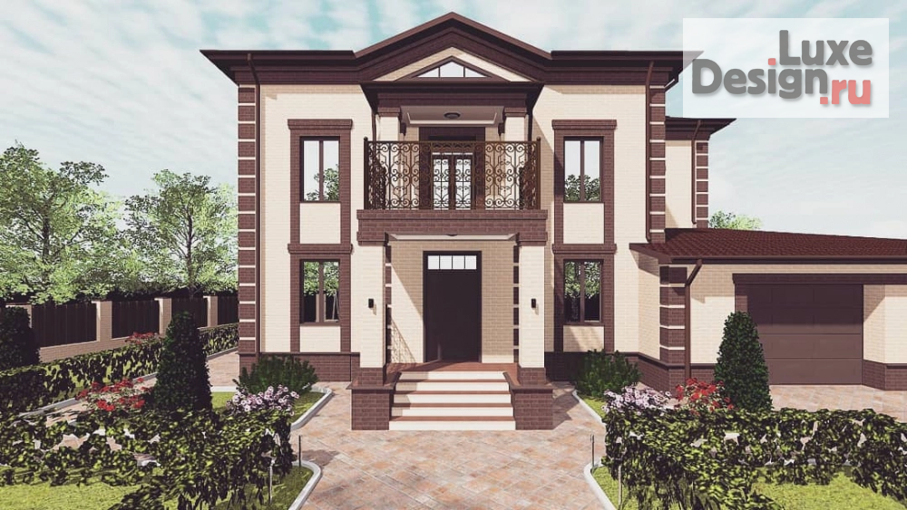 Частная архитектура "Эскизный проект жилого дома" (фото 2)