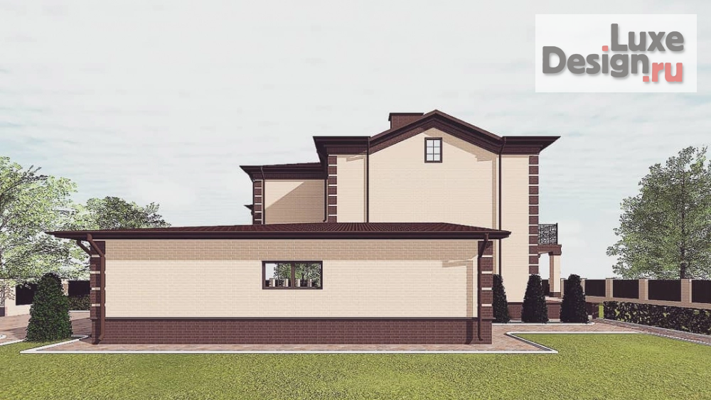 Частная архитектура "Эскизный проект жилого дома" (фото 7)