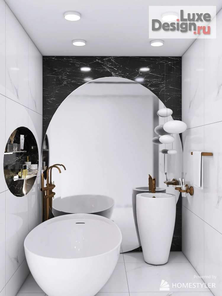 Дизайн интерьера трехкомнатной квартиры "ЖК "Мечта"" (фото 14)