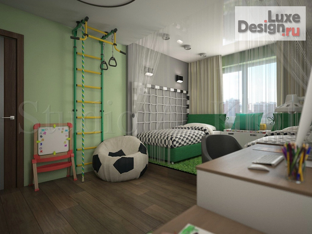 Дизайн интерьера комнаты "Дизайн детских комнат" (фото 4)