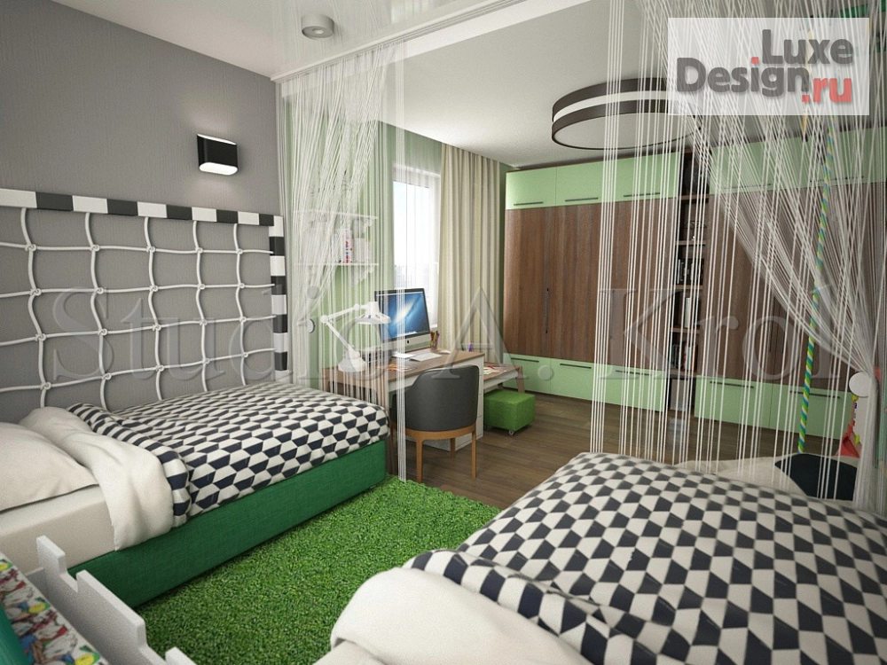 Дизайн интерьера комнаты "Дизайн детских комнат" (фото 6)