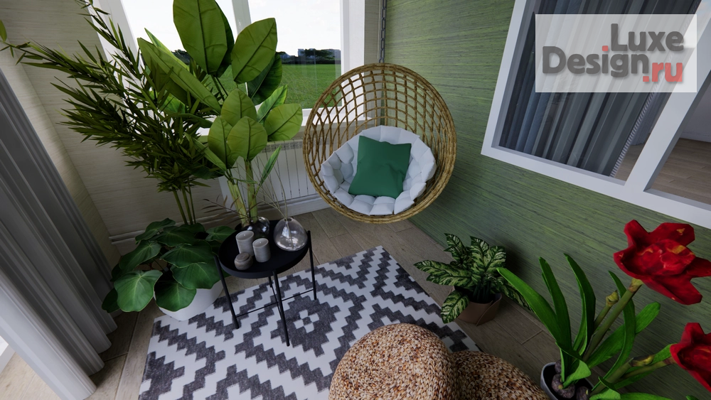 Дизайн интерьера частного дома "Вербный букет" (фото 5)