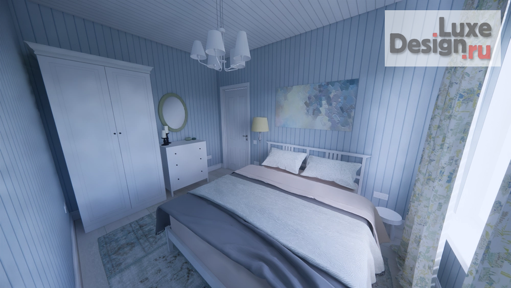 Дизайн интерьера частного дома "Лавандовое поле" (фото 5)