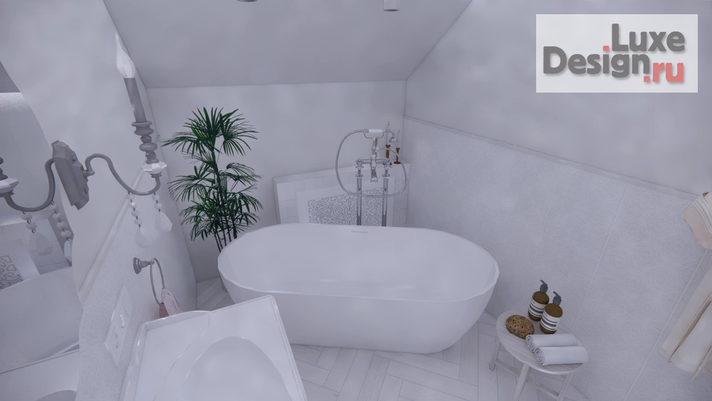 Дизайн интерьера частного дома "Лавандовое поле" (фото 7)