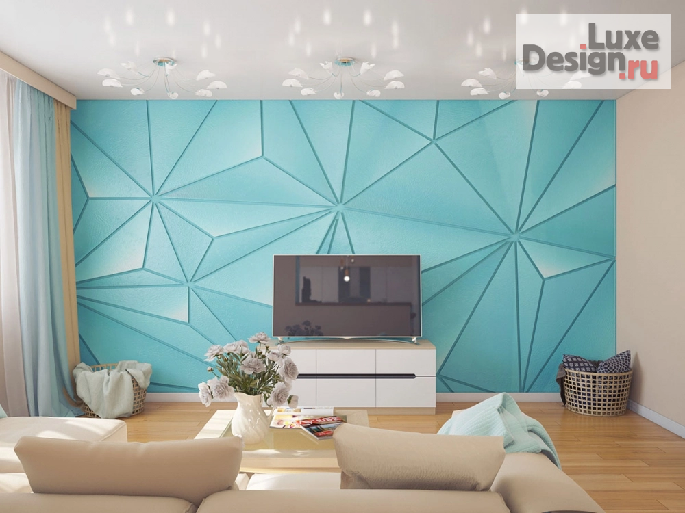 Дизайн интерьера комнаты "Кухня-гостиная" (фото 1)