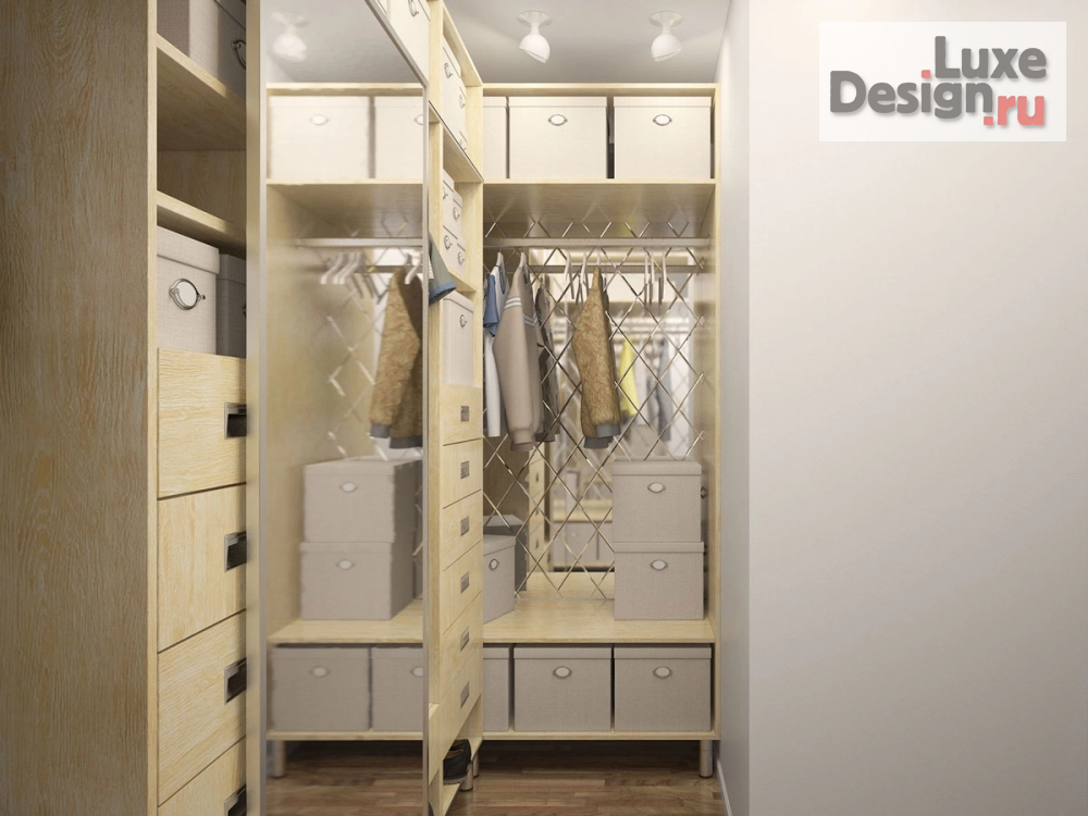 дизайн интерьера гардеробной "Дизайн гардеробной" (фото 2)