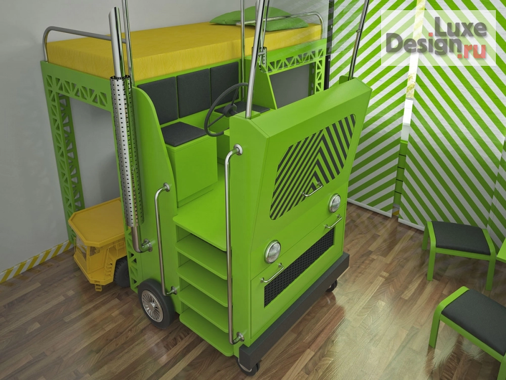 Дизайн интерьера детской "Проект детской комнаты" (фото 3)