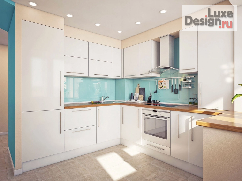 Дизайн интерьера комнаты "Кухня-гостиная" (фото 3)