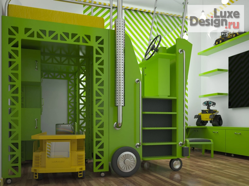 Дизайн интерьера детской "Проект детской комнаты" (фото 4)