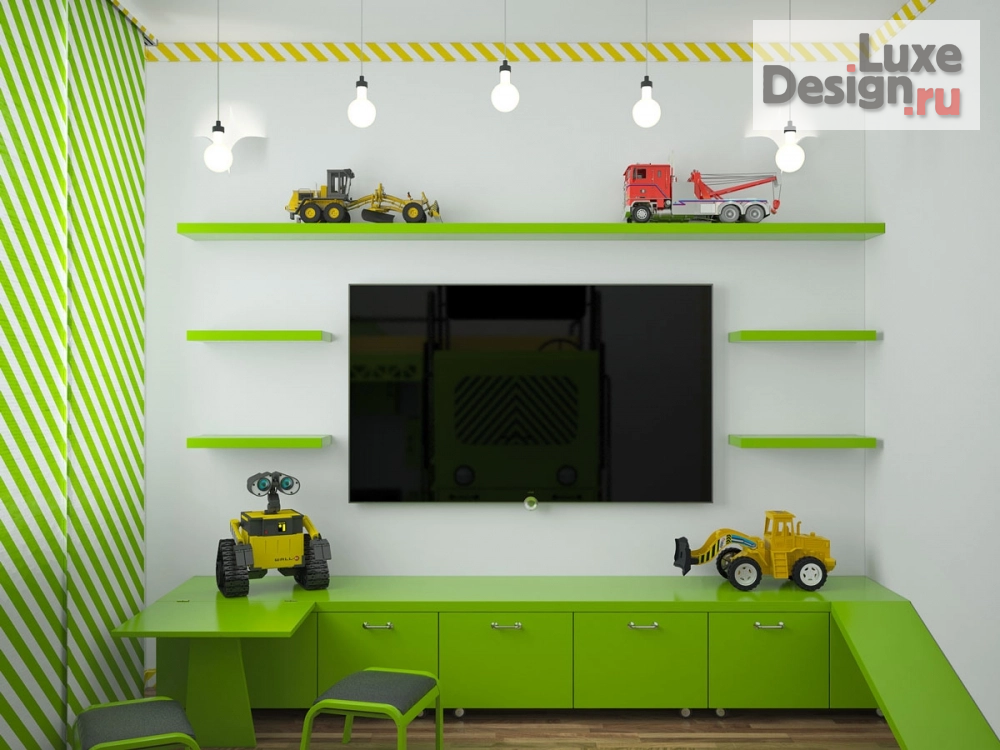 Дизайн интерьера детской "Проект детской комнаты" (фото 5)