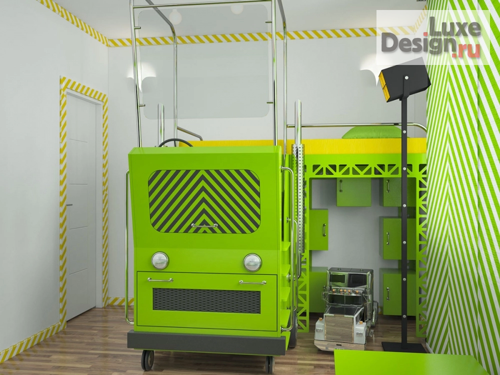 Дизайн интерьера детской "Проект детской комнаты" (фото 6)