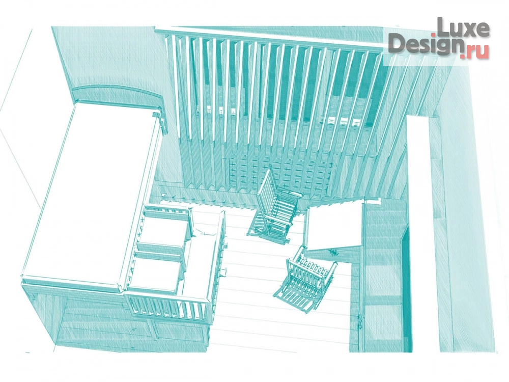 Дизайн интерьера детской "Проект детской комнаты" (фото 7)