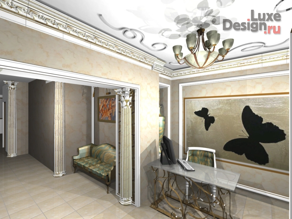 Дизайн интерьера салона красоты "Проект салона красоты" (фото 1)