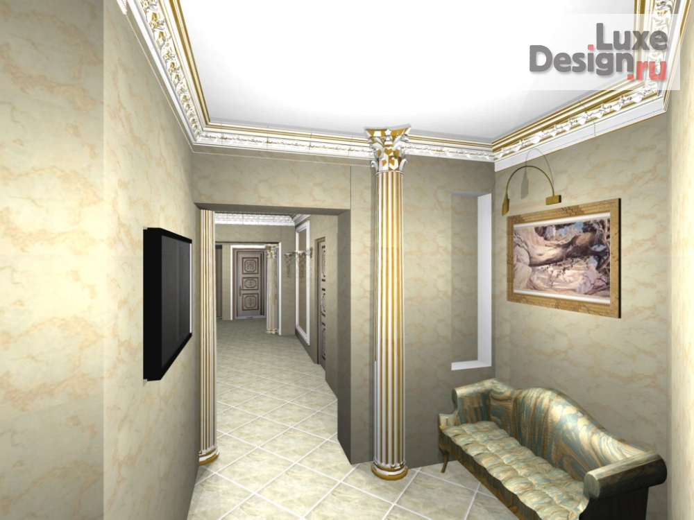 Дизайн интерьера салона красоты "Проект салона красоты" (фото 4)