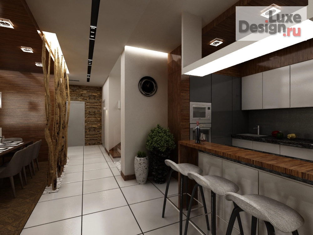 Дизайн интерьера загородного дома "Проект дома" (фото 5)