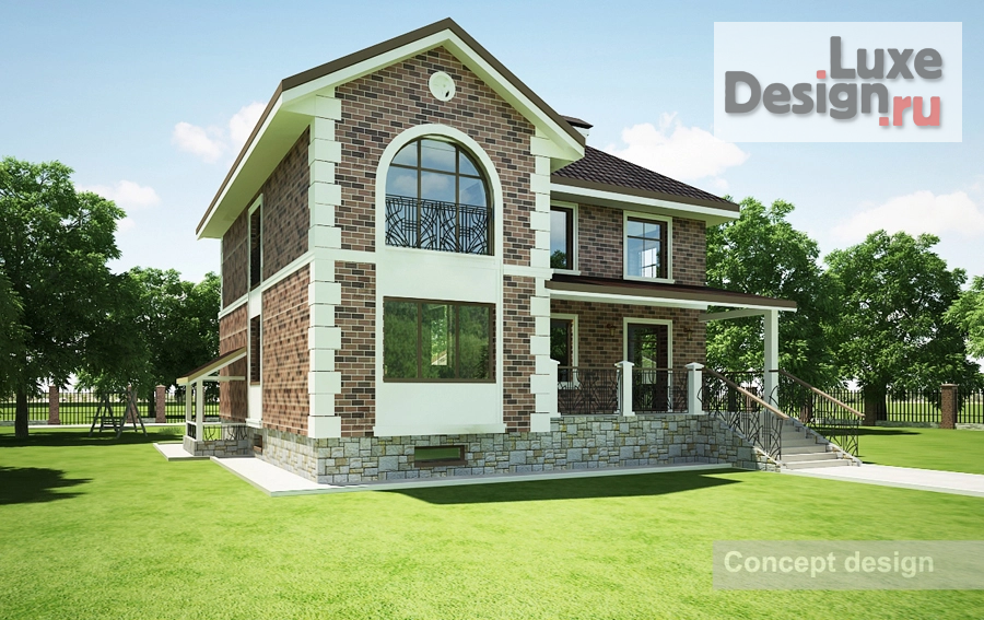 Частная архитектура "Проект коттеджа" (фото 2)