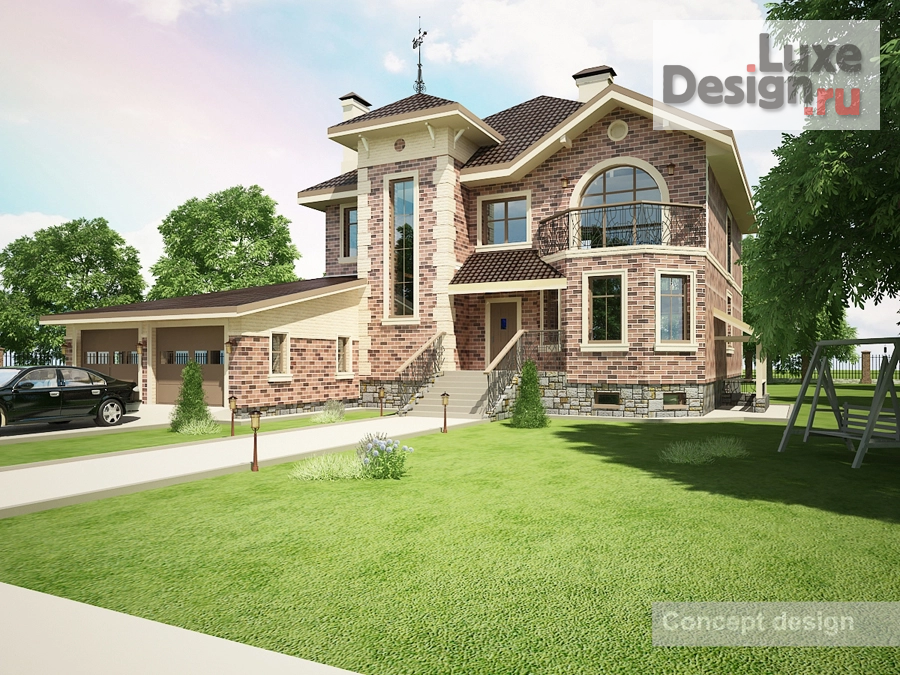 Частная архитектура "Проект коттеджа" (фото 4)