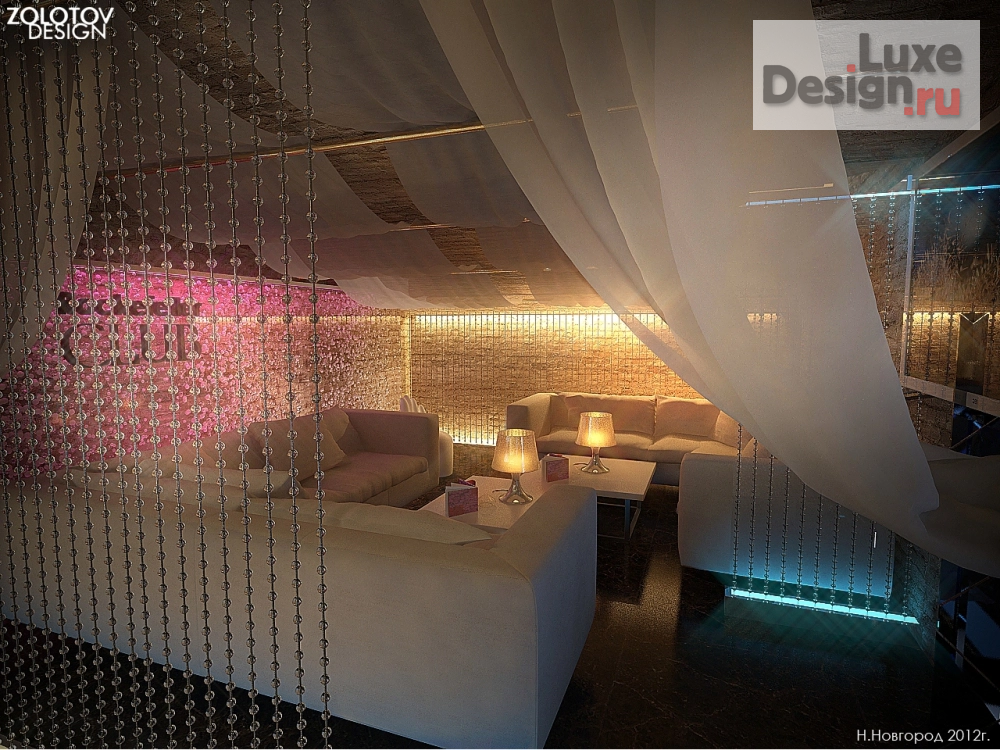 Дизайн интерьера ночного клуба "Дизайн клуба" (фото 1)