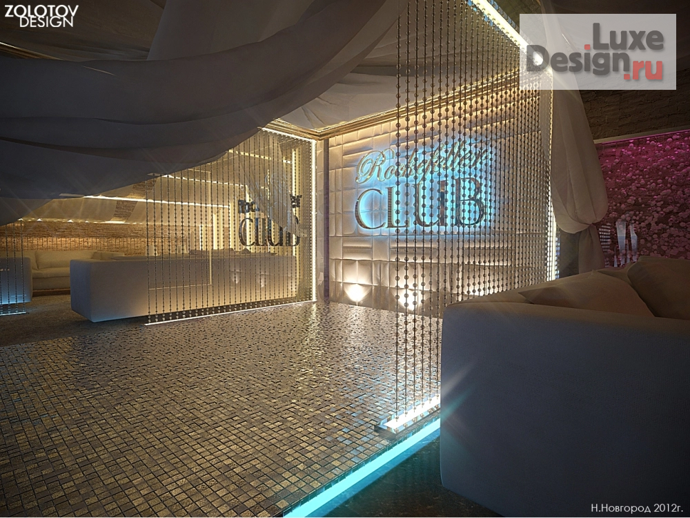 Дизайн интерьера ночного клуба "Дизайн клуба" (фото 2)