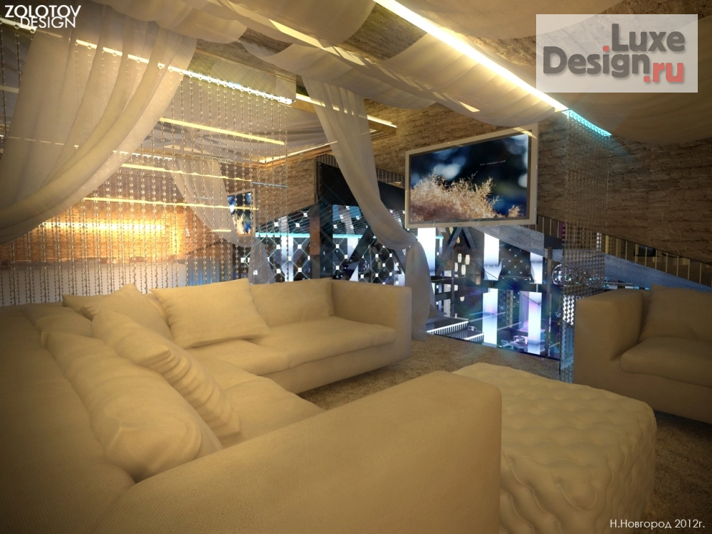 Дизайн интерьера ночного клуба "Дизайн клуба" (фото 3)