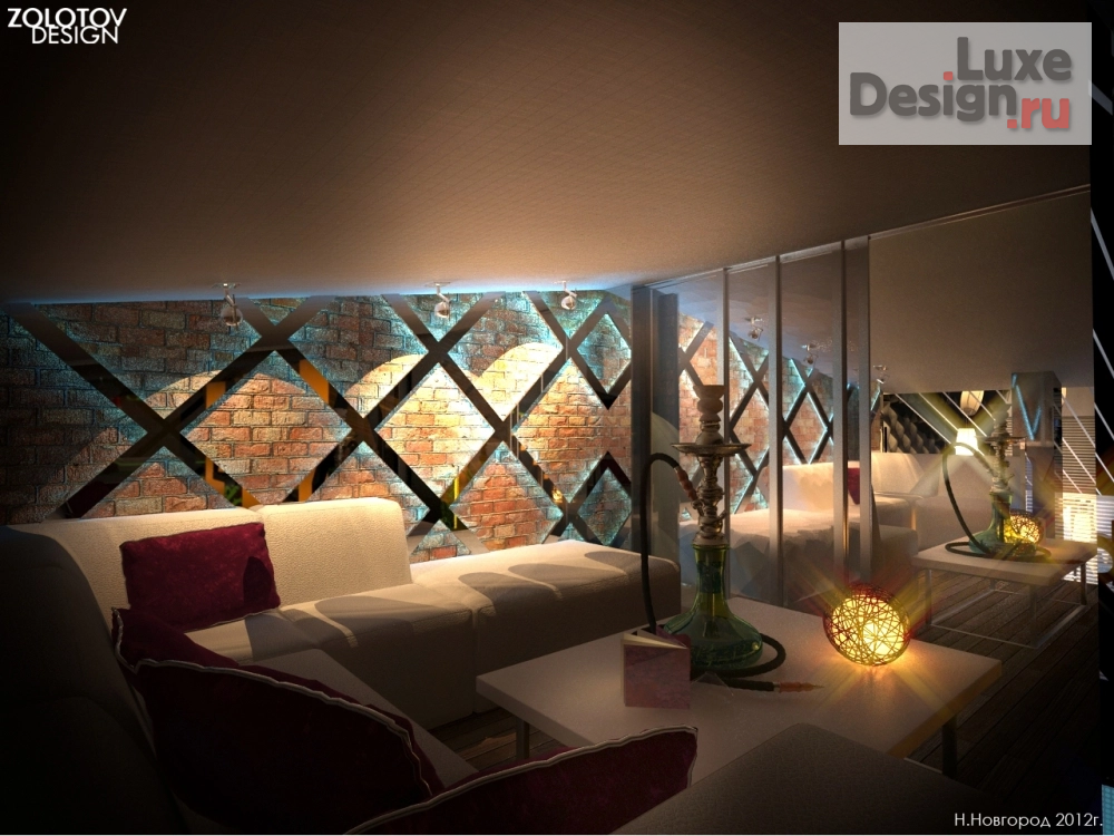 Дизайн интерьера ночного клуба "Дизайн клуба" (фото 5)