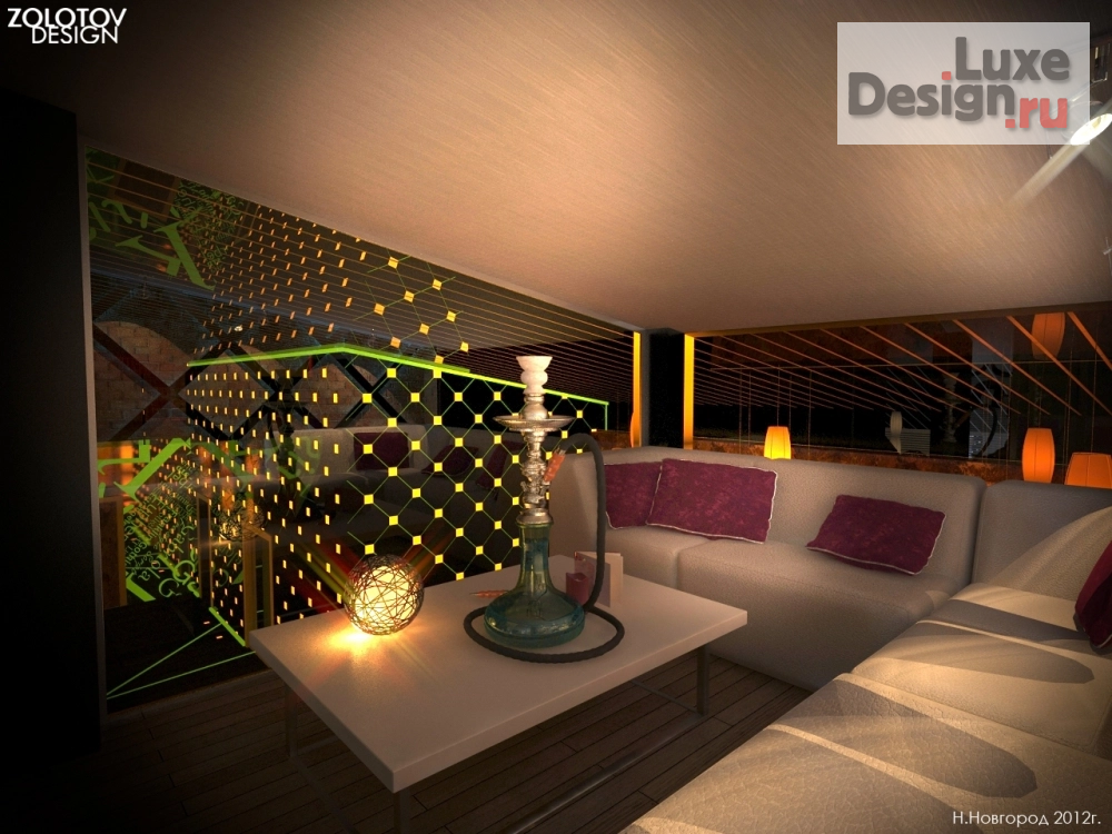 Дизайн интерьера ночного клуба "Дизайн клуба" (фото 7)