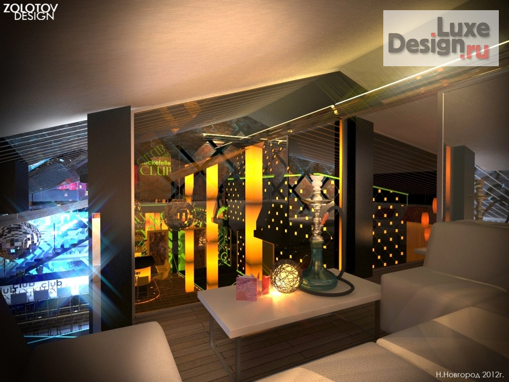 Дизайн интерьера ночного клуба "Дизайн клуба" (фото 18)