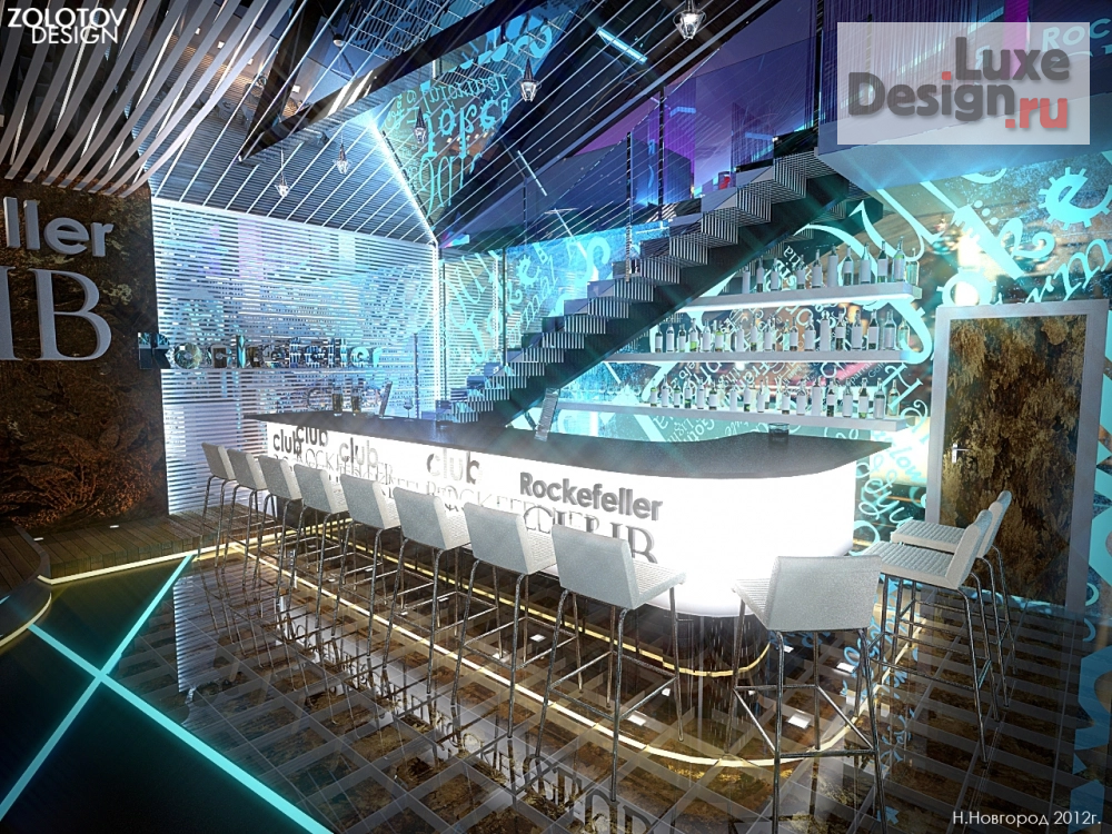 Дизайн интерьера ночного клуба "Дизайн клуба" (фото 9)