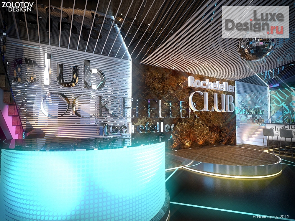 Дизайн интерьера ночного клуба "Дизайн клуба" (фото 19)