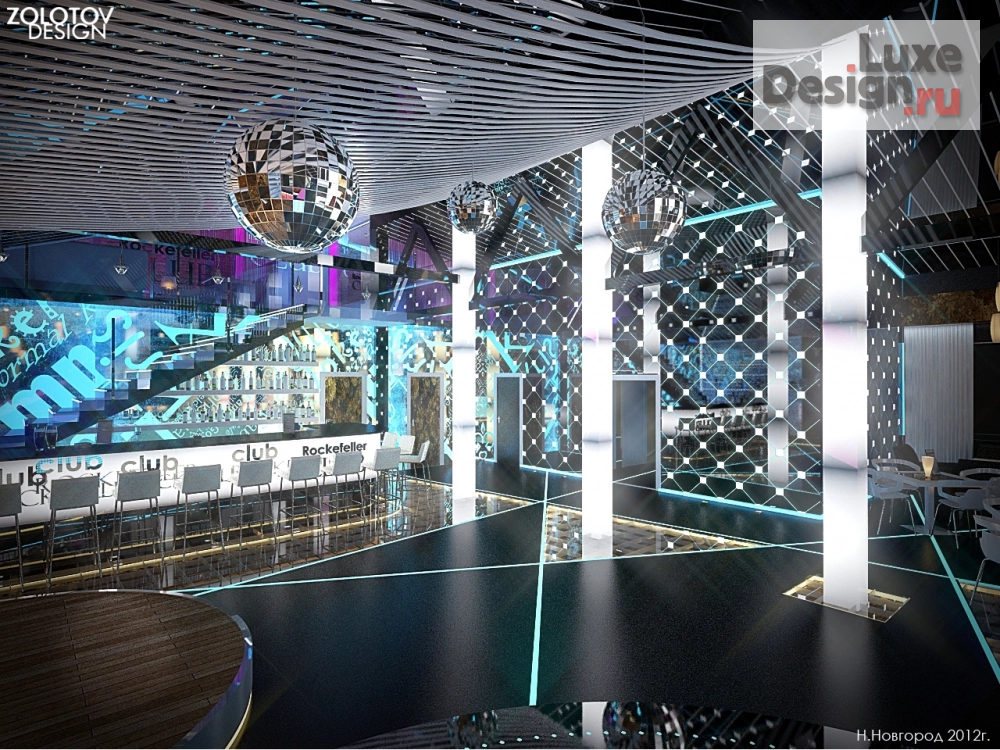 Дизайн интерьера ночного клуба "Дизайн клуба" (фото 15)