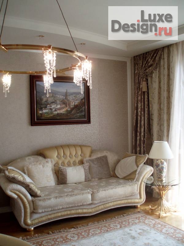 Дизайн интерьера четырехкомнатной квартиры "Интерьер 4-х комнатной квартиры, ул. Минина (фото)" (фото 1)