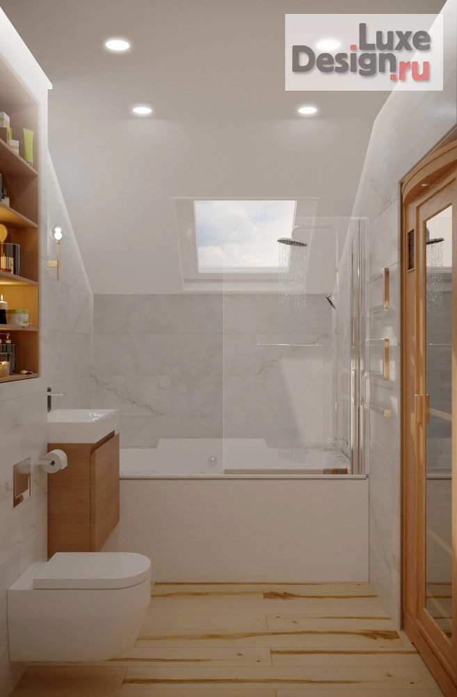 Дизайн интерьера загородного дома "Проект жилого дома, КП "Чешская деревня"" (фото 22)