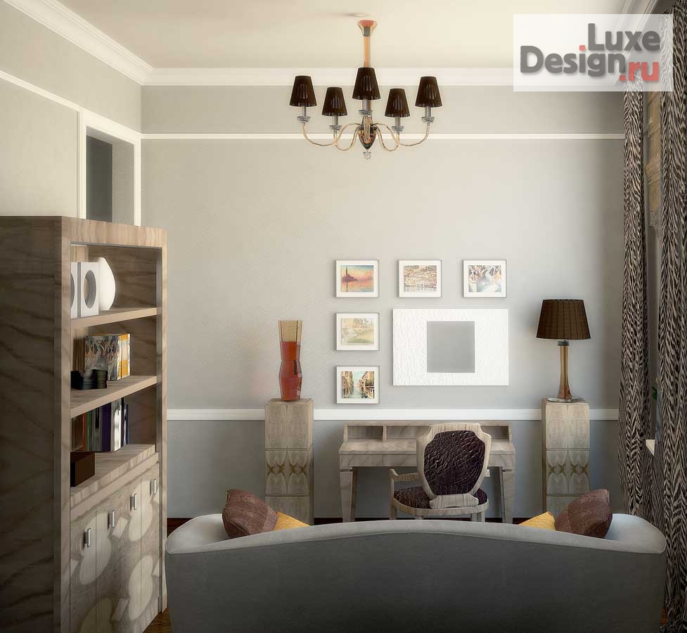 Дизайн интерьера коттеджа "Особняк. Германия, г. Баден-Баден" (фото 24)