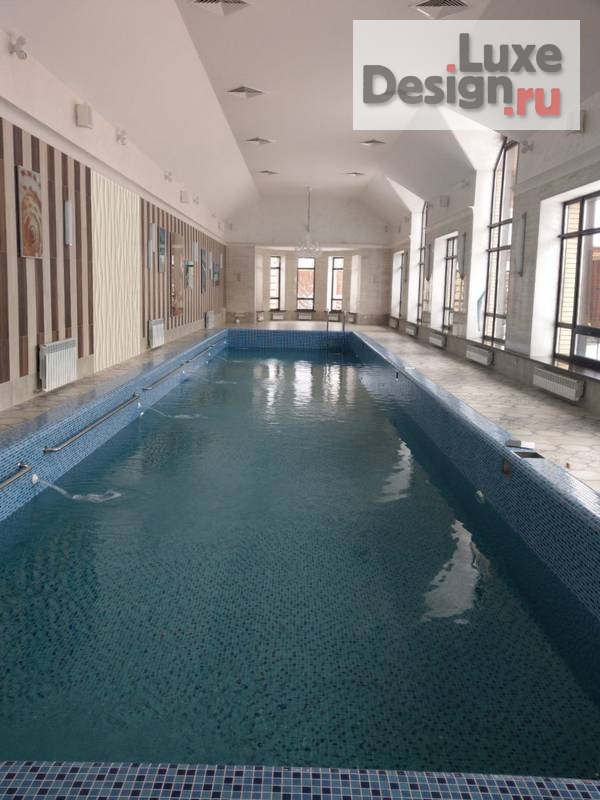 Дизайн интерьера загородного дома "Бассейн с хамамом в частном загородном доме (фото), Балахнинский район" (фото 4)