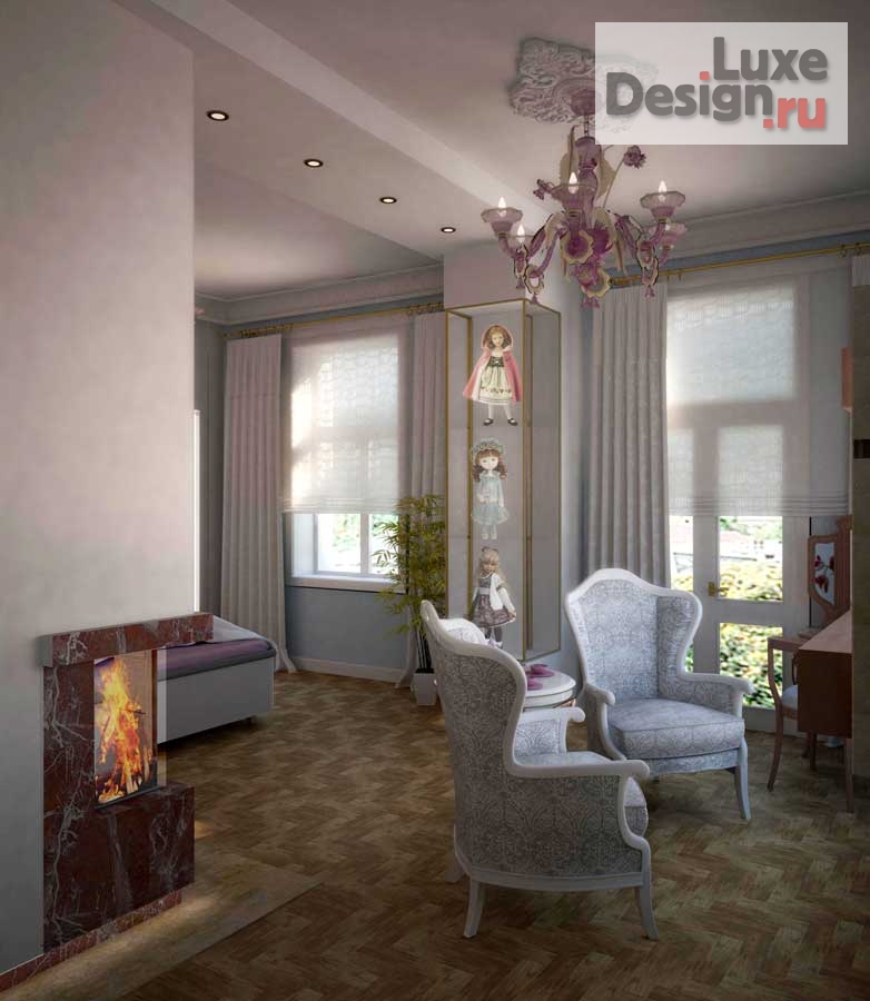 Дизайн интерьера коттеджа "Особняк. Германия, г. Баден-Баден" (фото 33)