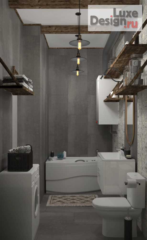 Дизайн интерьера квартиры студии "Проект квартиры-студии из бабушкиной квартиры" (фото 10)