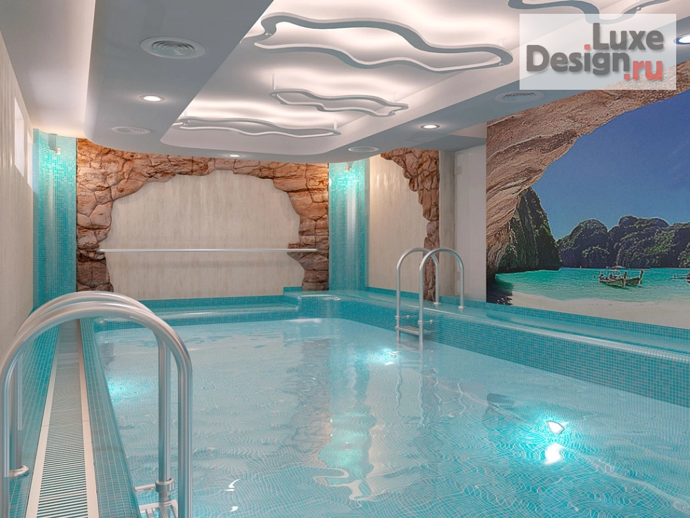 Дизайн интерьера оздоровительного комплекса "Дизайн спа-комплекса" (фото 1)