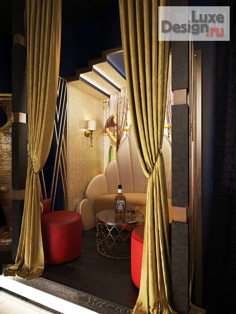 Дизайн интерьера ночного клуба "ИНТЕРЬЕР  ДЛЯ  БИЗНЕСА  Студия ЖарРа  VIP-hall  Нояборь   2016-2017" (фото 4)