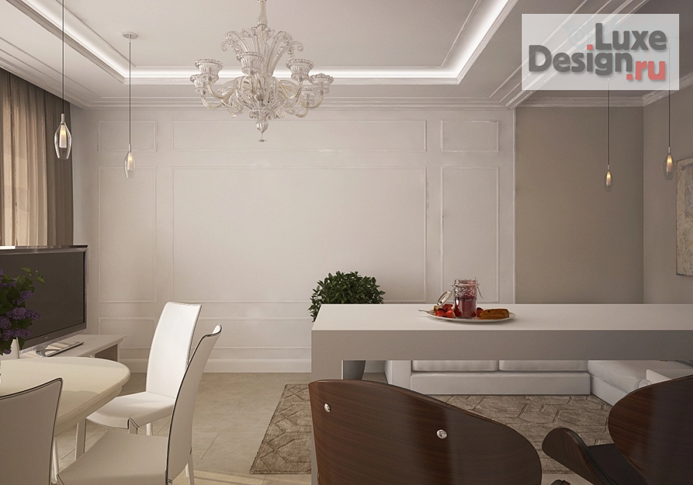 Дизайн интерьера коттеджа "ИНТЕРЬЕР  КОТТЕДЖА  196 кв.м  Февраль  2016" (фото 4)