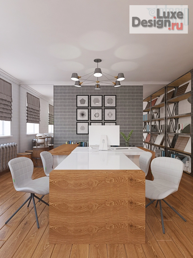 Дизайн интерьера завода "ИНТЕРЬЕР  ДЛЯ  БИЗНЕСА  Кабинет директора  ОАО Керма  45кв.м  Ноябрь   2017" (фото 2)