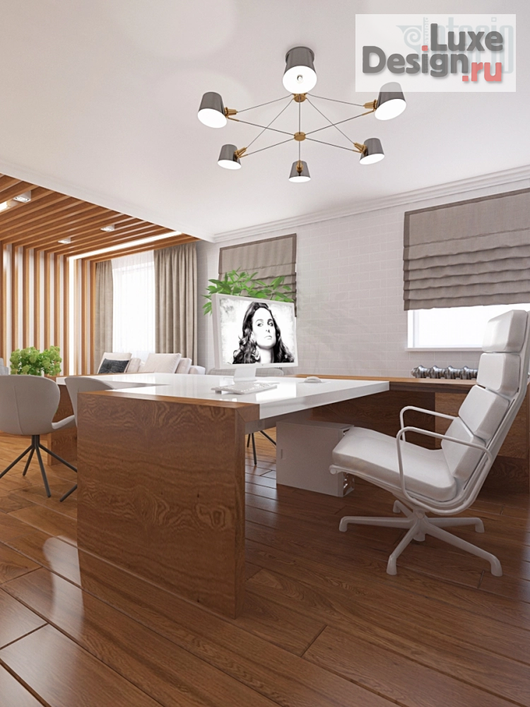 Дизайн интерьера завода "ИНТЕРЬЕР  ДЛЯ  БИЗНЕСА  Кабинет директора  ОАО Керма  45кв.м  Ноябрь   2017" (фото 4)