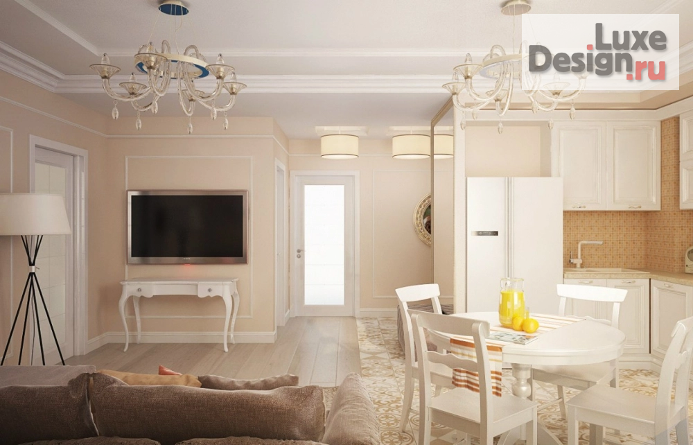 Дизайн интерьера трехкомнатной квартиры "Проект квартиры 76 кв.м." (фото 3)