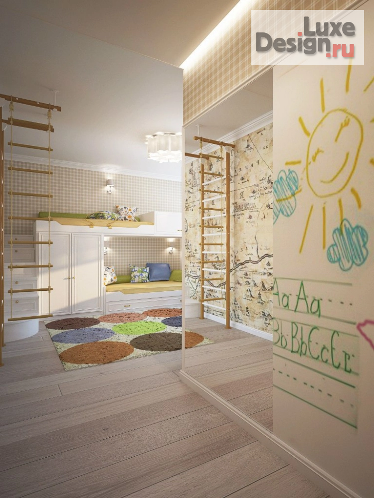 Дизайн интерьера трехкомнатной квартиры "Проект квартиры 76 кв.м." (фото 6)